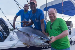 Iso keltaevätonnikala on upea saalis kenelle tahansa.